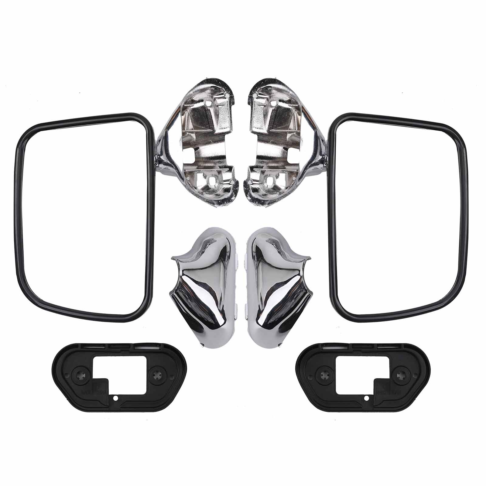 Set Of 2 LH & RH Side Non-Heated Manual Mirror Fits Chevrolet Astro GMC - Foto 4