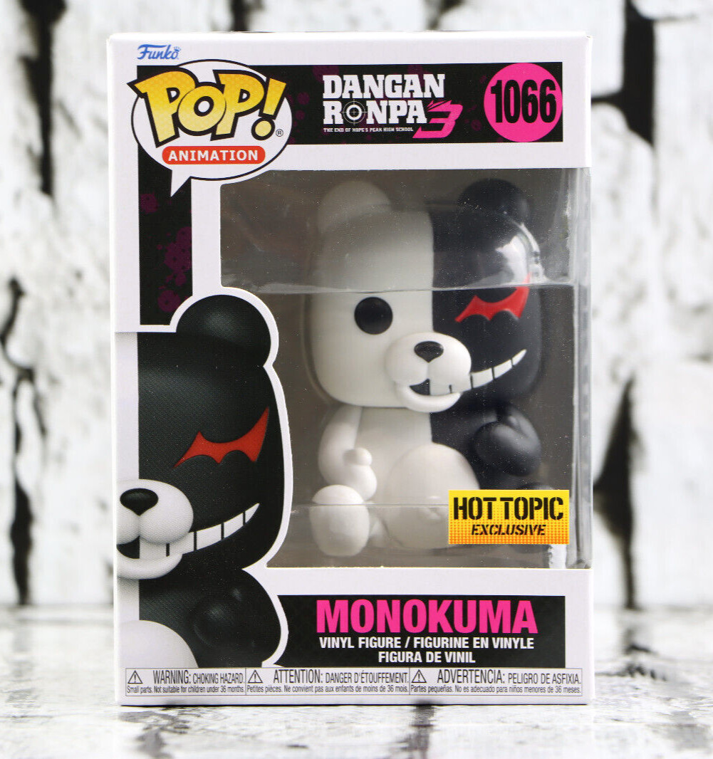Funko Pop Dangan Ronpa 3 Monokuma #1066 Hot Topic Exclusive With Protector