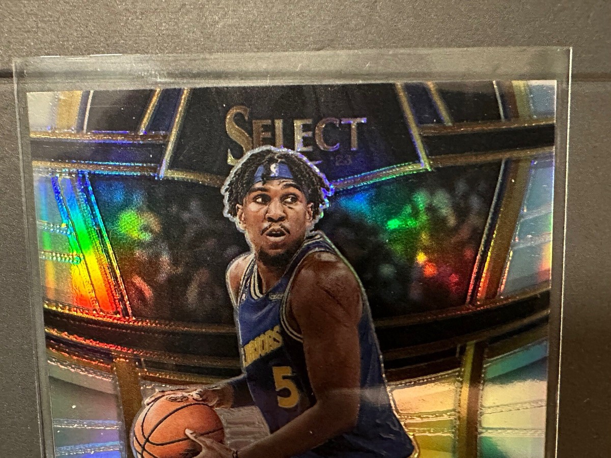 Kevon Looney 2022-23 Panini Select Silver Prizm Auto # SS Kevon Looney 2022-23 Panini Select Silver Prizm Auto # SS