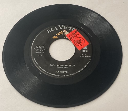 Jim Reeves – Welcome To My World / Good Morning Self, 45 RPM 8289 - Picture 3 of 4