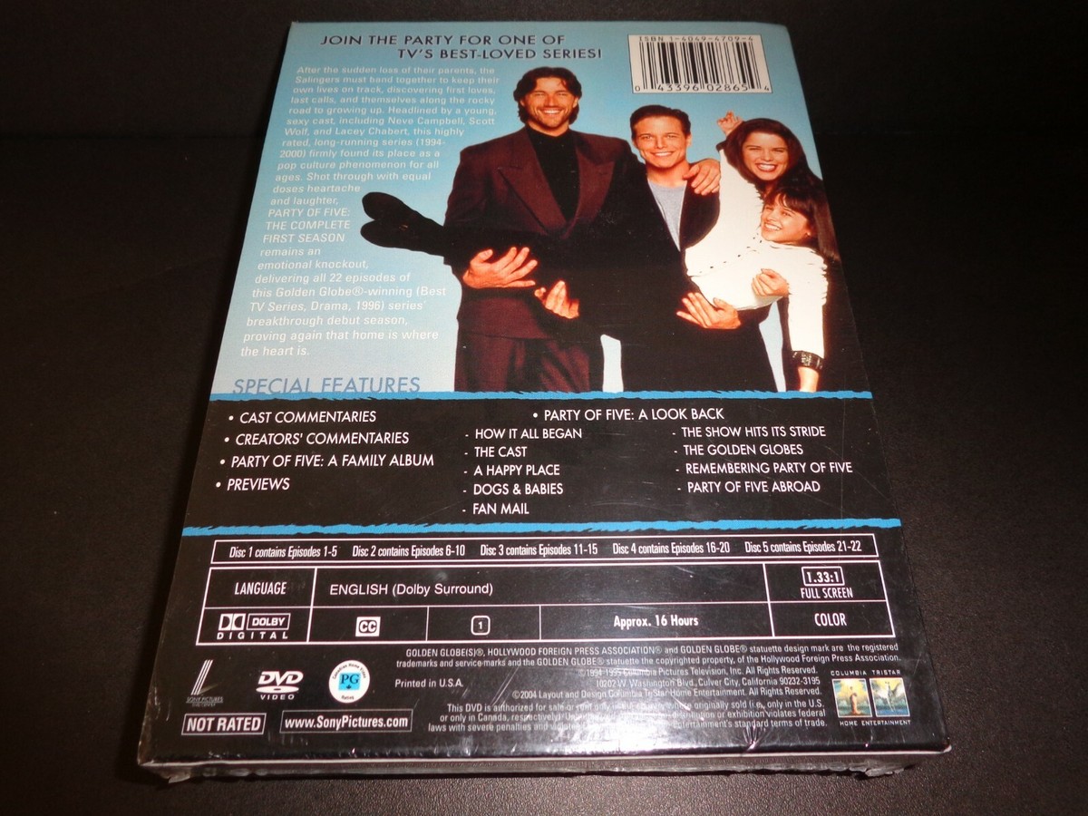 PARTY OF FIVE-Season 1-Neve Campbell & siblings must fend for