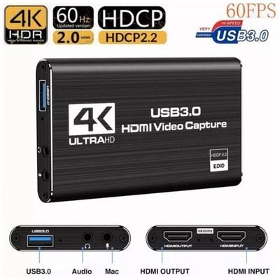 4K HDMI Video Capture Live-Streaming-Recorder
