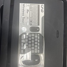 Cylo Wireless Touch Keyboard  Mouse Set Silver CHOOSE FROM DROP DOWN MENU BELOW