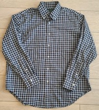Lauren Ralph Lauren Mens Classic Fit Non Iron Size XL Plaid Button Down Shirt
