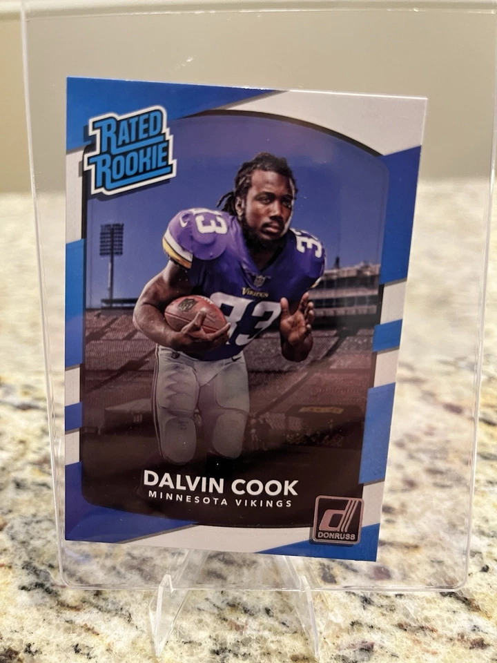Lote mixto de 9 tarjetas de fútbol americano Minnesota Vikings - Incluye novatos Foto 3 de 4