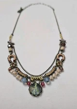 Ayala Bar Multicolor Bead Choker Necklace. RU