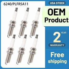 Set of 6 Iridium Spark Plug for 2005-2006 Nissan Frontier 4.0L V6 6240 PLFR5A11
