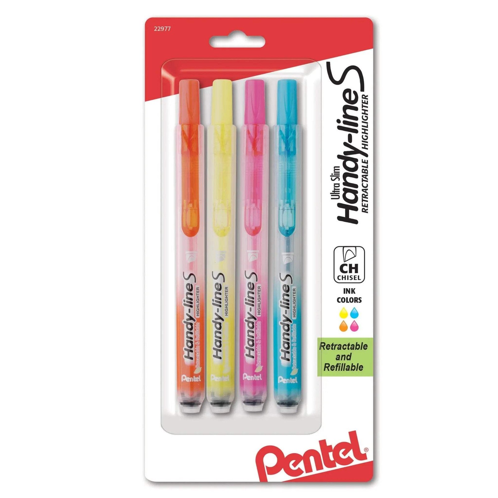 S 4-pk Assorted Ink