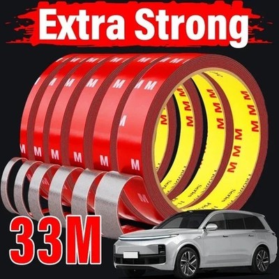 Doppelseitiges Acrylschaum Klebeband Extra Stark Wasserdicht Auto Zuhause Hochtemperatur Fix