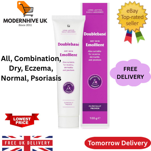 Doublebase Dry Skin Emollient. Clinically Proven Moisturiser for Eczema,