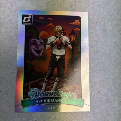 2025 Panini Donruss Downtown Arch Manning No 5 Sensational Centering 
