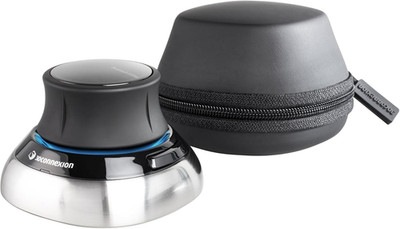 3Dconnexion Spacemouse Wireless (Bluetooth Edition, 3D-Maus, Kabellos, Schwarz)