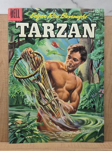 Dell Comics Edgar Rice Burroughs Tarzan Lot (6) Golden Age Comics Russ Manning - Bild 9 von 16