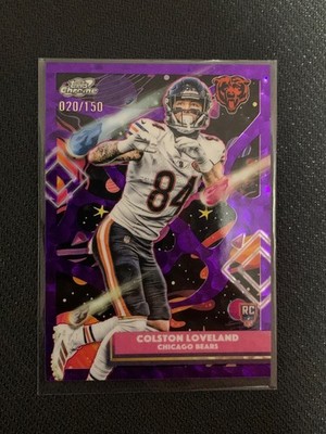 2025 Topps Cosmic Chrome Colston Loveland RC Purple Nebula /150  #116