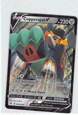 copperajah v pokemon card value 187/192 - Full Art - Ultra Rare Ultra Rare Card Type Copperajah V Rebel Clash Pokemon