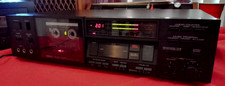 Yamaha K-700 Cassette Deck works great see video auto reverse new belts