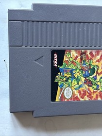 PIZZA OFFER Teenage Mutant Ninja Turtles II complete in box 2 nintendo nes MINT