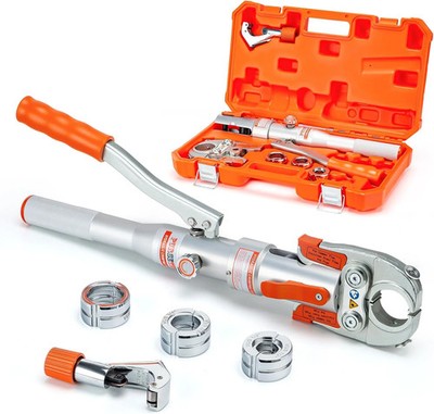 Copper Tube Fittings Hydraulic Copper Pipe Crimping Tool with 1/2 inch,3/4 inch