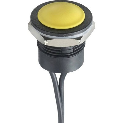 APEM IPC3SAD3 IP Series Drucktaster 28 V/DC 5 A 1 x Aus/(Ein) tastend (Ø x H) 12