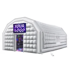 Inflatable Nightclub, 26.2 x 19.7 x 13.1 ft Inflatable Party Tent with 1100W Blo
