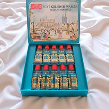 Vintage 4711 Mini Flakons Kölnisch Wasser 10 Minis OVP