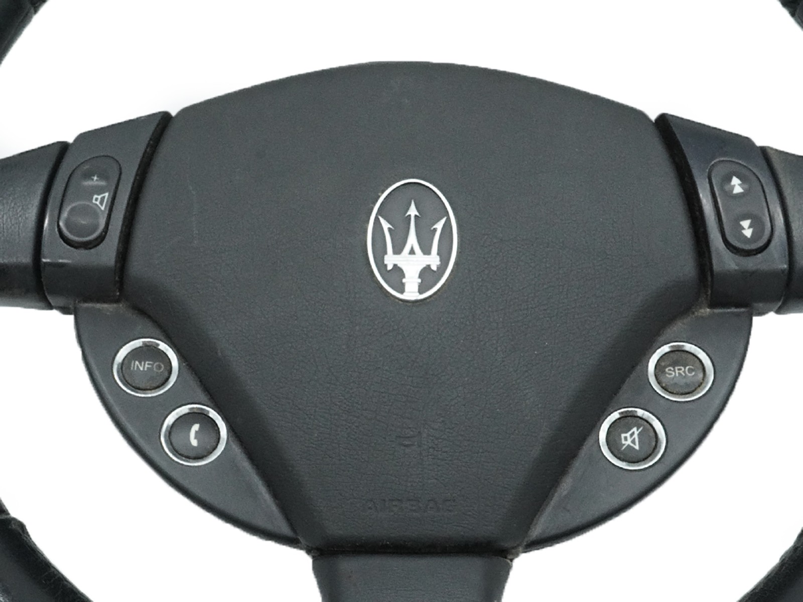 03-05 Maserati QuaTTroporte M139 Steering W Shift Paddle Leather Switches OEM