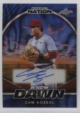 2025 Leaf Baseball Nation New Dawn Blue Lava /7 Camden Kozeal Cam Auto 1pe6