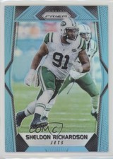 2017 Panini Prizm Light Blue Prizm 19/199 Sheldon Richardson #168 2u3