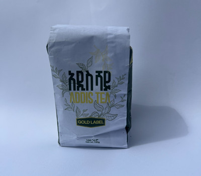 Addis Shay Gold Label Addis Tea Ethiopian Organic Blend Loose Tea 100g