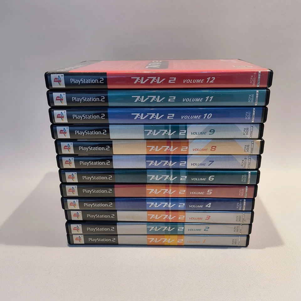PS2 DemoDisc PurePure PlayPlay2 Vol.1-12 + PS INDEX Vol.1-9 Complete Bundle Lot - Image 3 of 4