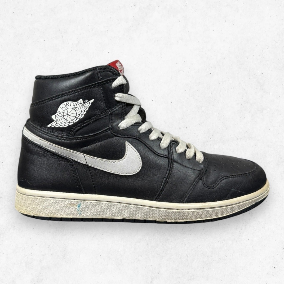 Air Jordan 1 Retro High OG Yin Yang Black Mens 9.5 Pre-Owned AJ1