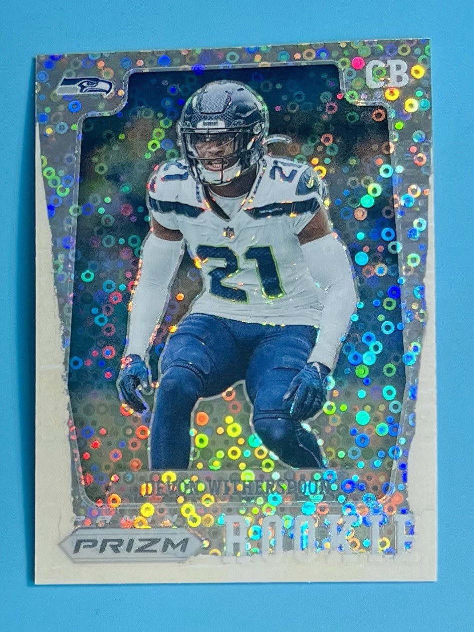 2023 Panini Prizm Flashback Rookie Devon Witherspoon #PFR-5 No Huddle Disco