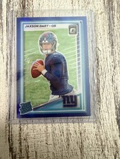 2025 Panini Donruss Optic - Rated Rookie Jaxson Dart #273 Blue Hyper Prizm (RC)