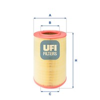 Ufi 27.228.00 Luftfilter FüR CitroËN, Fiat, Peugeot