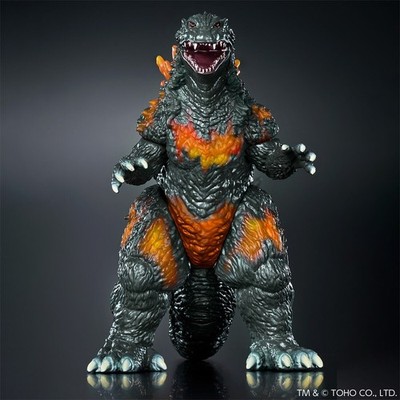 Bandai Japan Burning Millennium Godzilla Soft Vinyl Figure 145mm