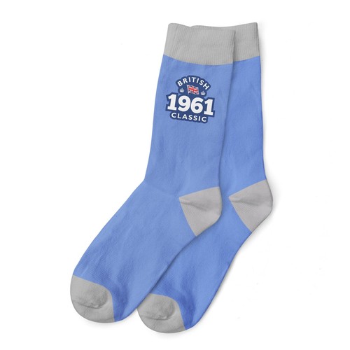 65th Birthday Gift Socks Present Idea Men Age 65 Years Old Size 6-11 Accessory - Afbeelding 13 van 16
