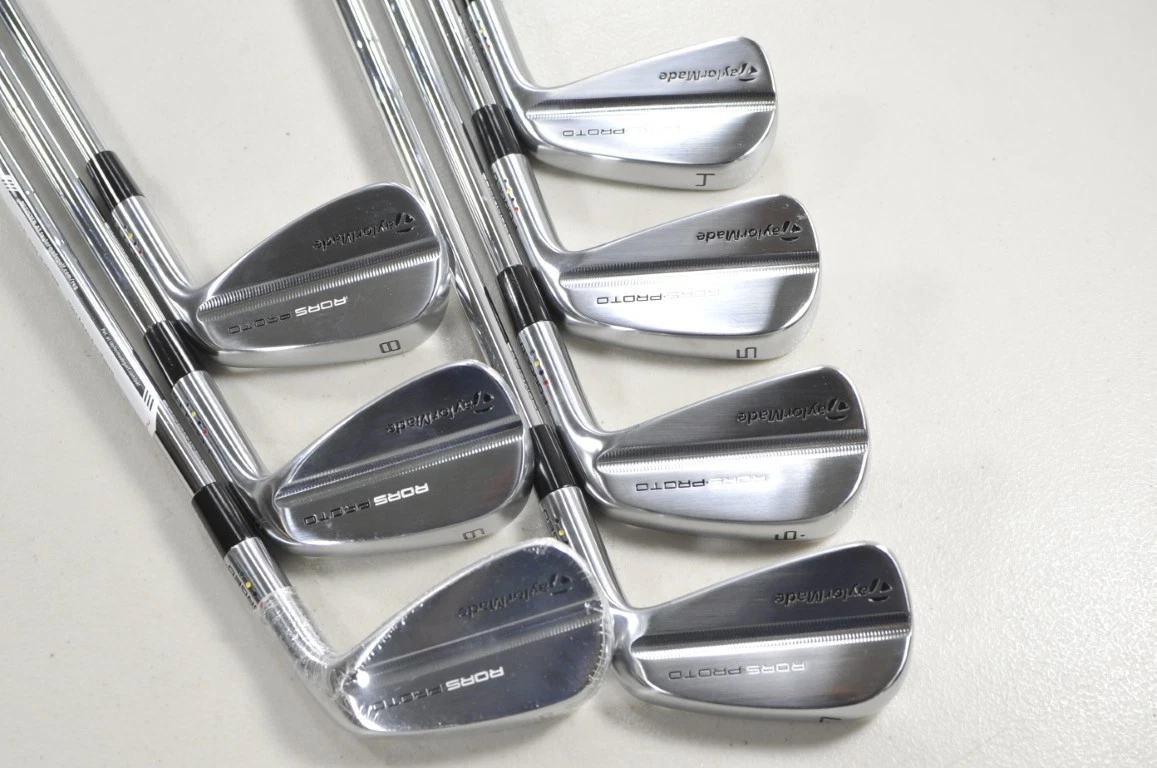 TaylorMade RORS Proto 4-PW Iron Set Extra Stiff Right KBS Tour