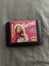 Vintage Sega Genesis Barbie Super Model Video Game