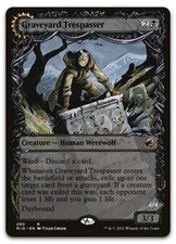 Graveyard Trespasser (Showcase) #290 (NM) Midnight Hunt MID Magic MTG