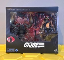 GI Joe Classified Series Cobra Desert Scorpion & SKRP10N-25 - FREE SHIPPING