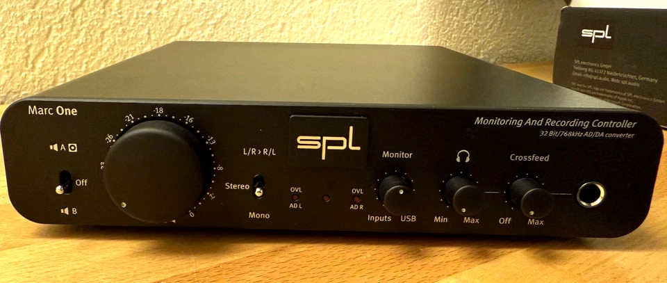 SPL Marc One  "Monitoring + Controlling Controller"  AD/DA Conv. 32 Bit 768 kHz - Bild 2 von 4