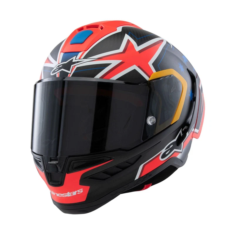 Alpinestars Supertech R10 Miller Carbon Matt Red, photo 1 of 12