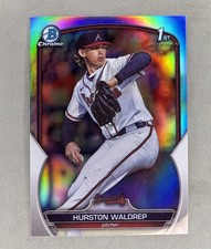 Hurston Waldrep 2023 1st Bowman Chrome #BDC-114 Refractor ATL Braves