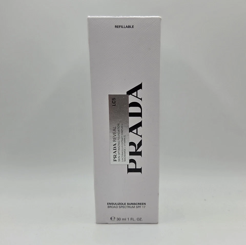 Prada Reveal Soft Matte Foundation LC5 Light Cool Sunscreen 30ml 1 fl oz Full Sz - Image 2 of 4