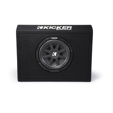 Kicker 43TC104 Comp 10 " sub in Thin Profile Ported Enclosure 4 Ohm - Open Box