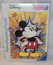 Ravensburger Disney Retro Mickey Mouse 1000 Pc Puzzle New Sealed