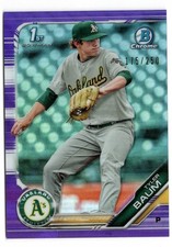 2019 Bowman Draft Chrome Purple Refractor /250 Tyler Baum #BDC-109 RC | SP