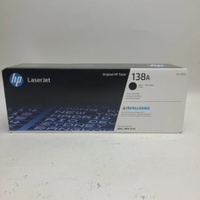 New HP LaserJet 138A Black Toner Cartridge W1380A