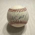 Steve Garvey Signed Autographed Official 80s National League Baseball Dodgers