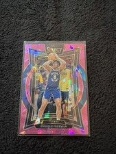 2024-25 Panini Select Enrique Freeman Pink Cracked Ice RC /99 #80